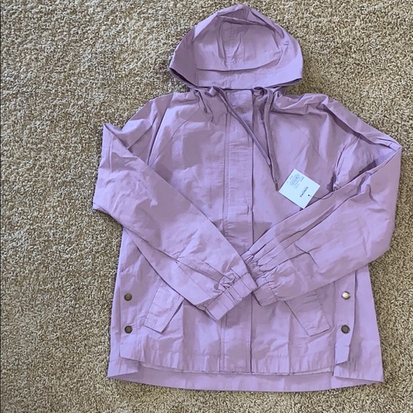 NWT Purple/lilac windbreaker juniors small - Picture 3 of 3
